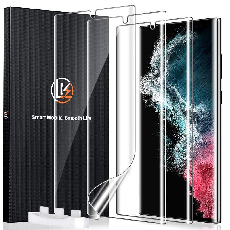 ال كي LK 3 Pack for Samsung Galaxy S22 Ultra Screen Protector - Image 1