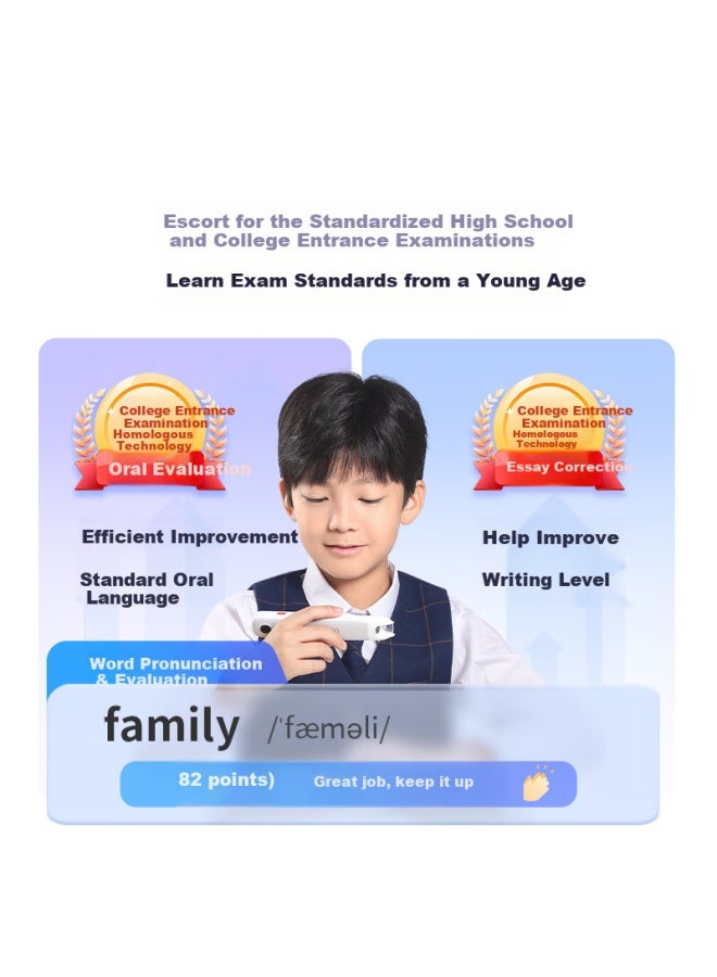 Alpha Egg D1Ultra English Reading Pen And Translation Pen For Elementary, Middle And High School Students. Synchronized Photo Search, All-Subject Learning Pen. Electronic Dictionary Scanning Pen And Vocabulary Pen - Image 3