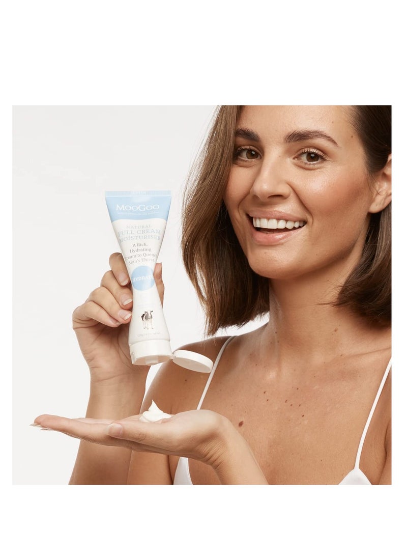MOOGOO MooGoo Natural Full Cream Moisturizer - Ultra-Hydrating Repair for Dry, Itchy, Sensitive Skin - Suitable for Face, Body & All Ages, 120g/4.2oz  - Image 3