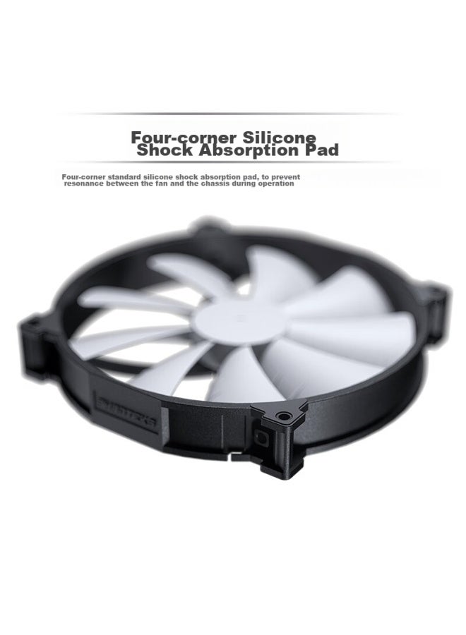 Phanteks F200sp High Airflow Version, 20cm Case Cooling Fan, 4pin Pwm - Image 5