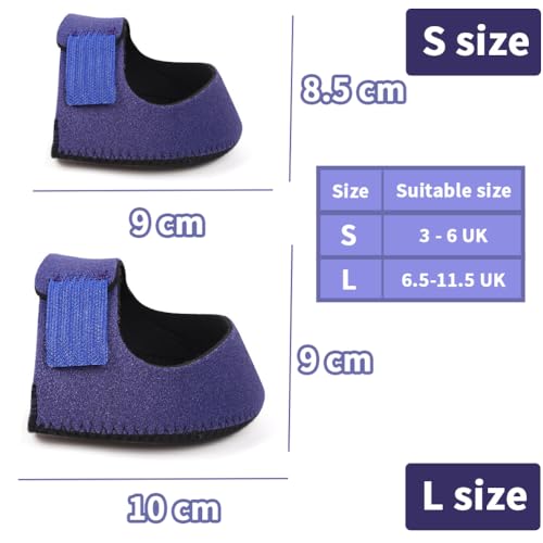 Anzailala Heel Pad For Heel Pain Heel Pain Relief Products Heel Cushion Pads Silicone Heel Pad For Men Women(S) - Image 3
