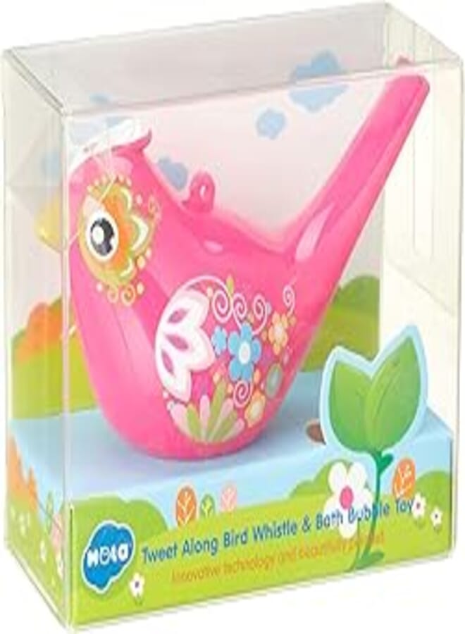 Hola 3103 Bird Whistle & Bath Bubble Toy - Multi Color