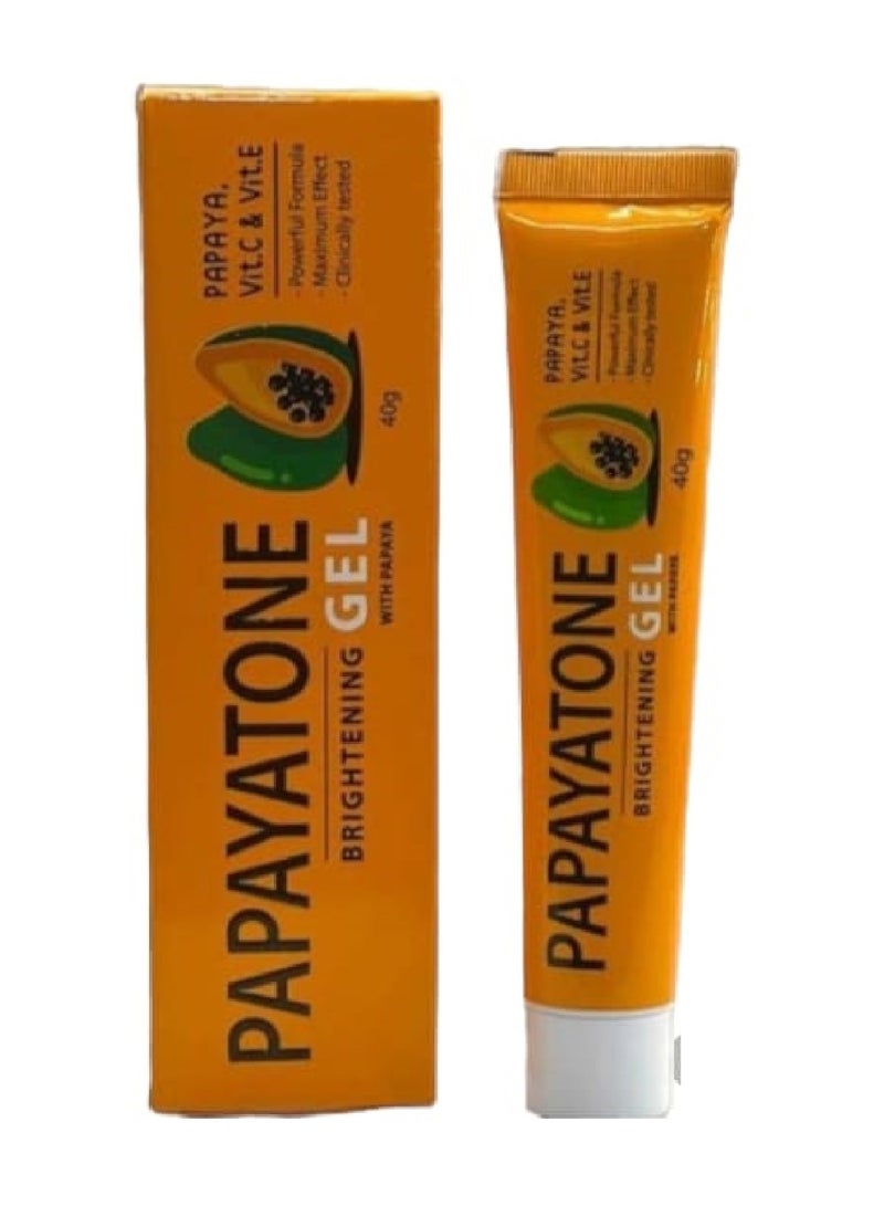 ميلانو قطعتين من جل تفتيح بابايا تون بالبابايا 40x2 جم - Image 2