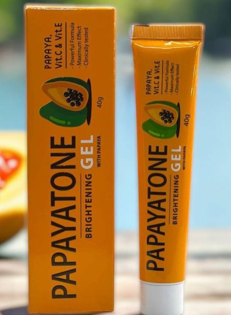 ميلانو قطعتين من جل تفتيح بابايا تون بالبابايا 40x2 جم - Image 3