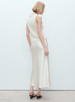 MANGO Midi Satin Skirt  - Image 2