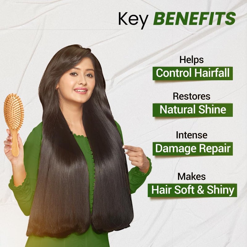 SESA Ayurvedic Medicinal Shampoo Hairfall Control Anti Dandruff Shampoo Infused with 17 Ayurvedic Herbs Smooth & Shiny Hair For Men & Women - 500 ml or 16.90 oz - Image 4