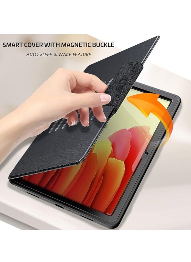 General - Stand for Samsung Galaxy Tab A7 Phone Case 10.4 inch 2020 SM-T500/T505 Phone Case Tablet Case Magnetic Smart Case, Shockproof Case with Auto Sleep/Wake PU Holster, Multi Angle Stand - Image 1