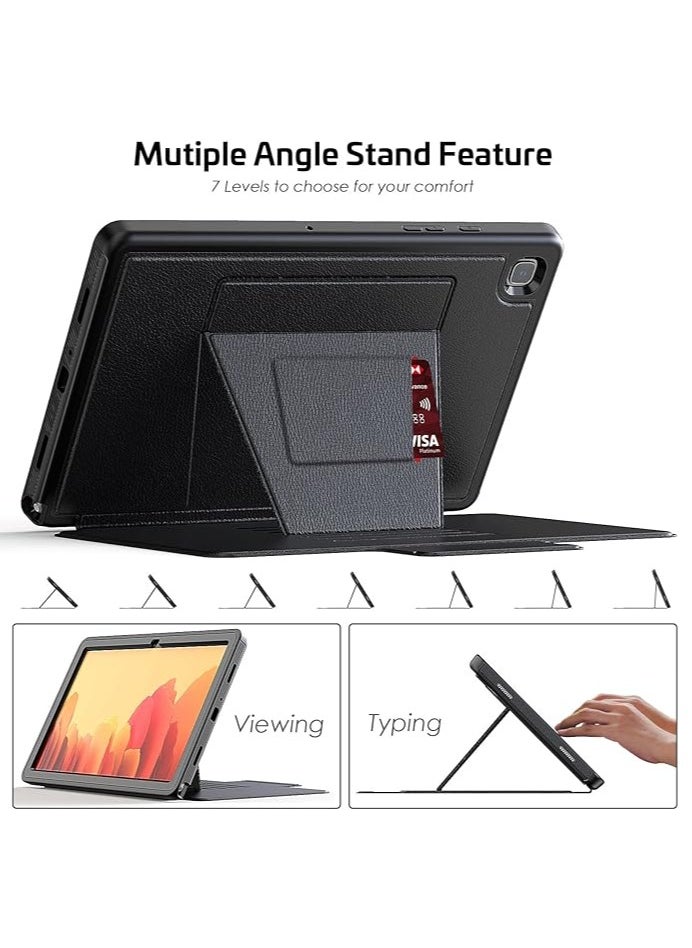 General - Stand for Samsung Galaxy Tab A7 Phone Case 10.4 inch 2020 SM-T500/T505 Phone Case Tablet Case Magnetic Smart Case, Shockproof Case with Auto Sleep/Wake PU Holster, Multi Angle Stand - Image 1