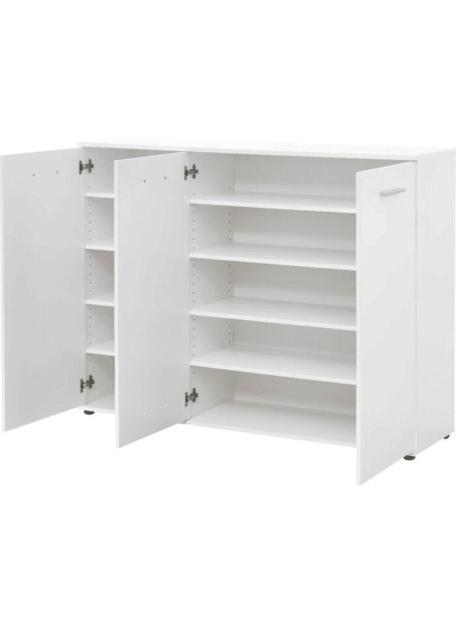 Generic Boots 3 shelves 5 shelves 120 cm for more storage space - White - Image 1
