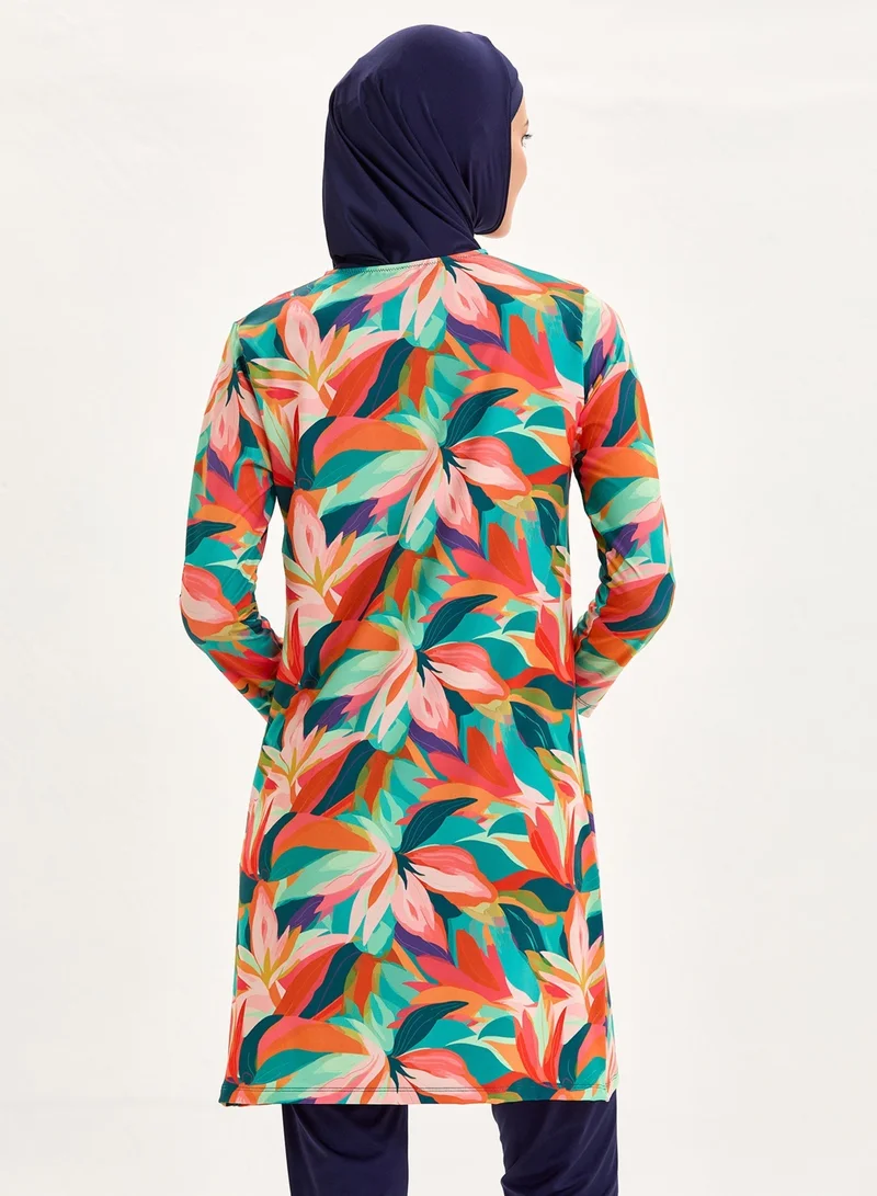 ريفاماري Hayafit Burkini 5-Piece Modest Swimwear Set