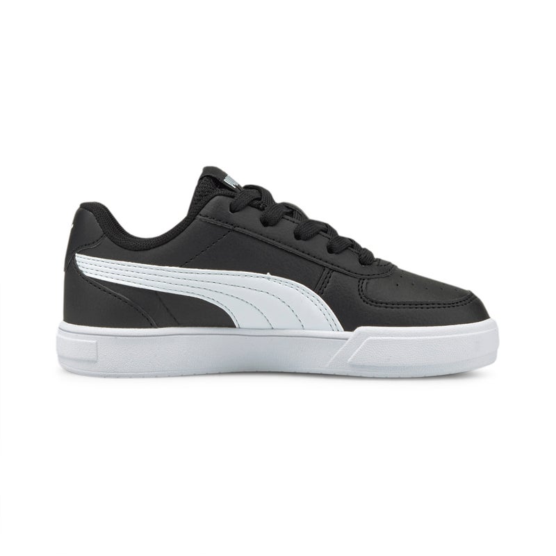 PUMA Caven Kids Unisex Black Trainers - Image 5