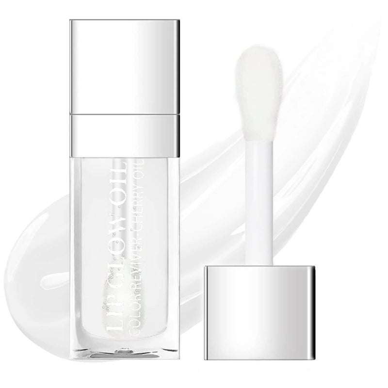 Lip Oil Hydrating Tinted Lip Balm Plump Lip Gloss Lip Care Transparent Toot Lip Oil Tinted 004 Transparent