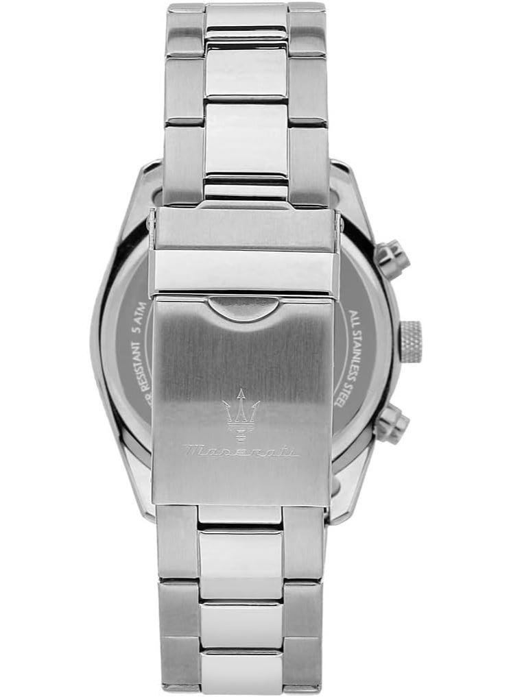 Maserati ATTRAZIONE 43 MULTI. WHITE DIAL BR SS - Image 3