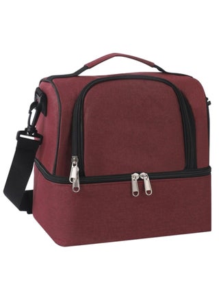 Double-Deck Insulated Lunch Bag with Handle and Front Pocket - Large Capacity, Stylish and Durable Design for School and Travel, Thermal and Versatile for All Needs - pzsku/ZC648E57F9A71590131C6Z/45/_/1722326667/5e8daa06-596c-47cb-bd34-5a17d4fac1f4