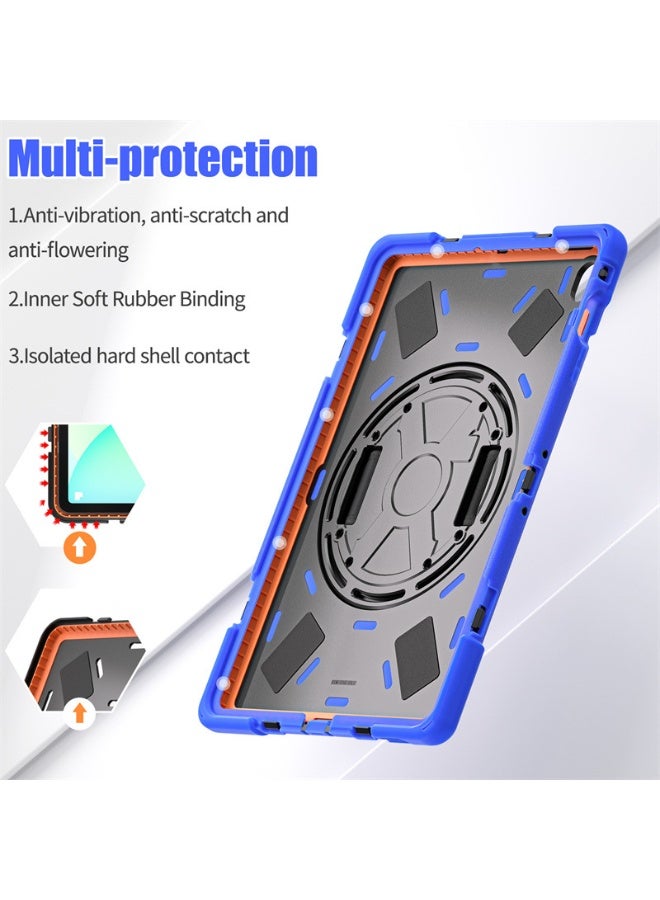 general Shockproof Case Compatible with Samsung Galaxy Tab S10 FE+ 13.1 inch Case with Screen Protector, Heavy Duty Full-Body Protective Case with Shoulder Strap Silicone Cover for Kids - Image 5