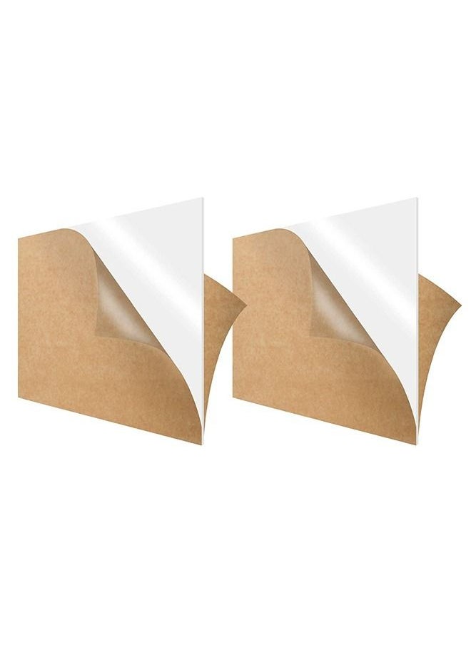 Lamsit Ibdaa LAMSIT IBDAA Acrylic Sheet 3mm Thick Pack of 2 Rectangle White  - Image 2
