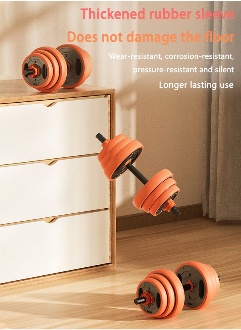 Viden 20KG Kettlebell Dumbbell Barbell Set 4 Modes Body Shaping Exercise Enhance Physical Fitness Increase Muscle Strength Men And Women Free Combination Of Weights  - Image 5