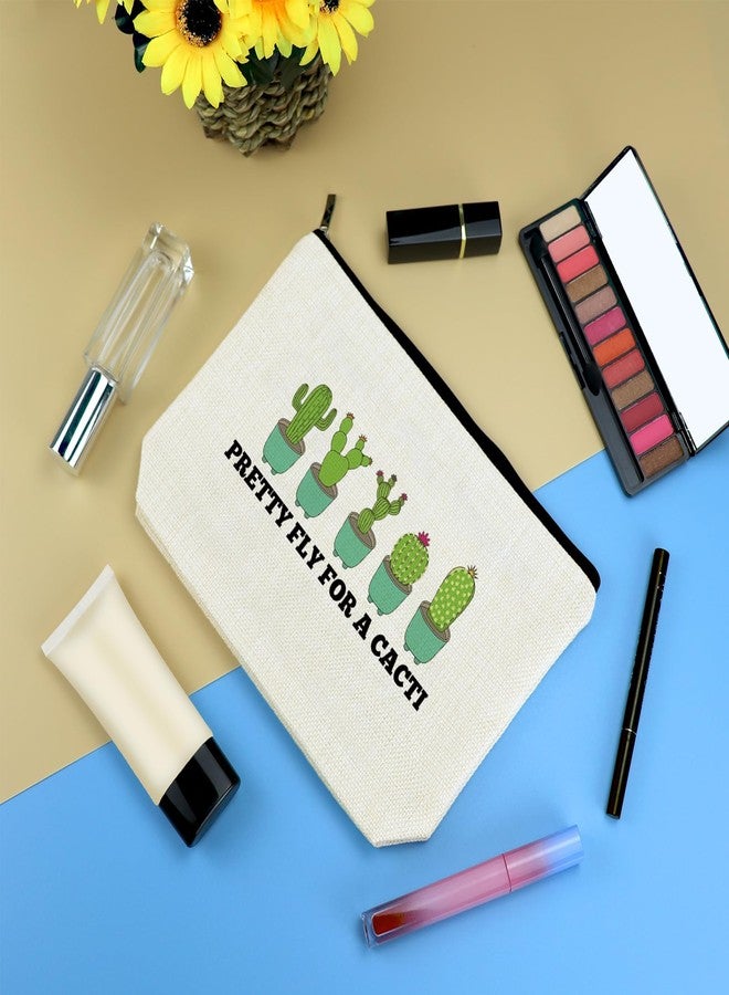هدايا نباتات الصبار للنساء، حقيبة مكياج، هدية لمحبي النباتات، حقيبة مستحضرات تجميل، صبار، هدايا لمحبي الصبار، هدايا مستوحاة من الصبار، هدايا ملهمة لها، هدية عيد ميلاد أو عيد ميلاد لصديقة أو أخت - Image 3