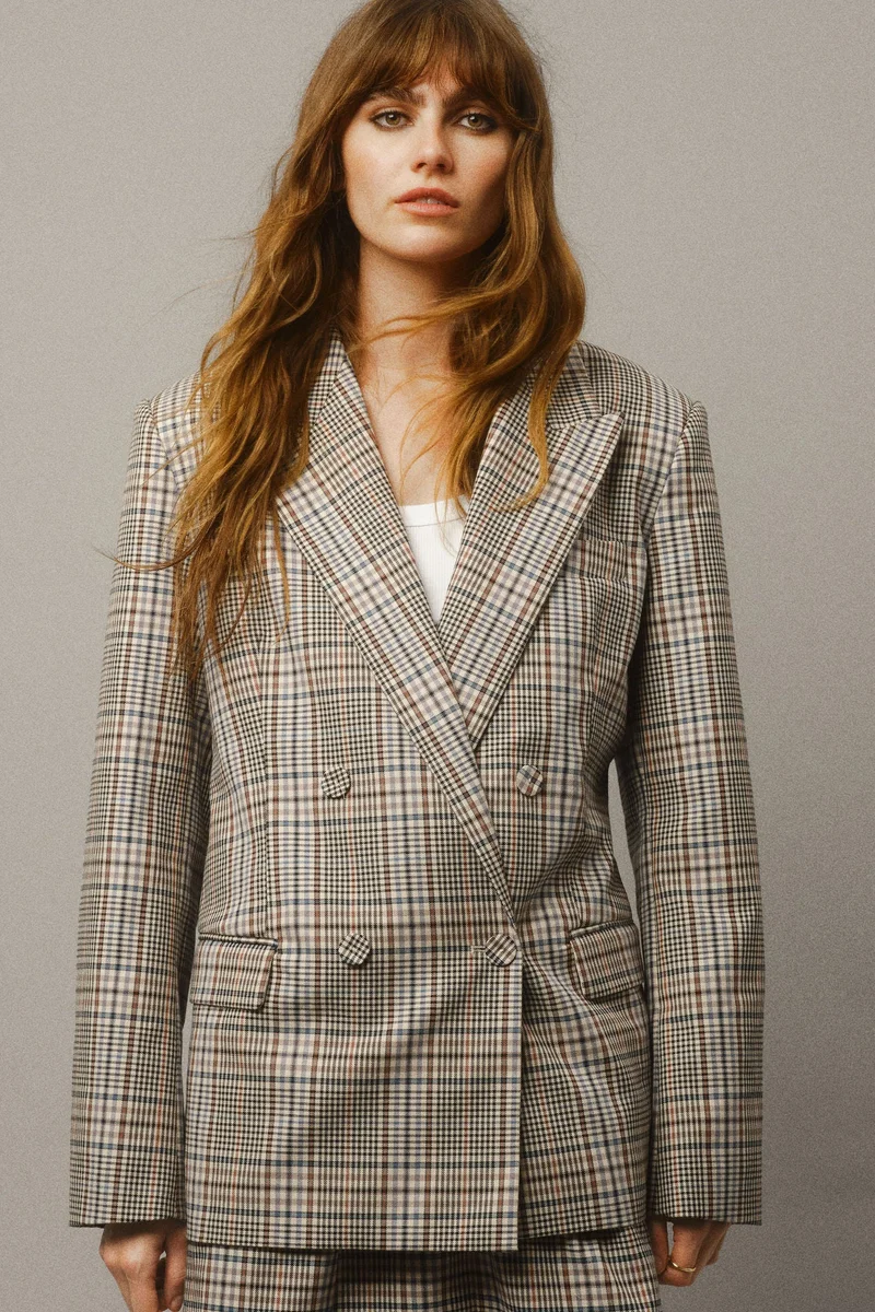 H&M Oversized twill blazer