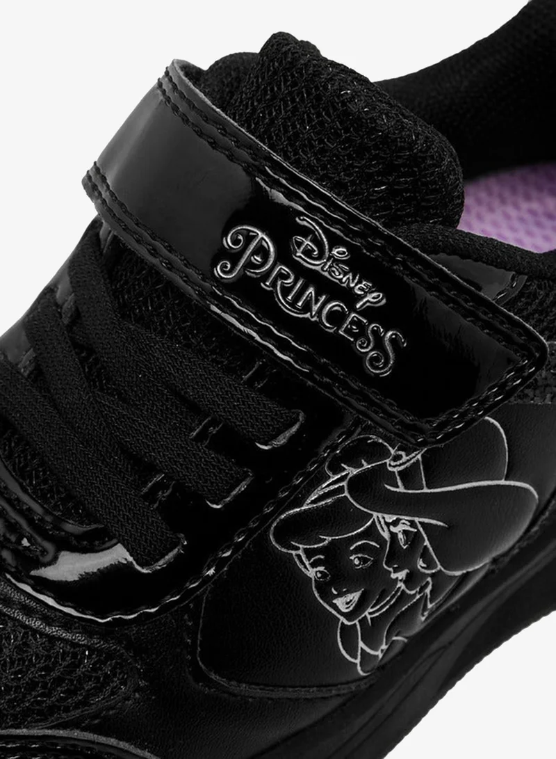 Disney  Princess Print Sneakers With Hook And Loop Closure for Women | Best Price UAE