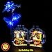 BrickBling LED Lighting Kit Compatible with Lego Wednesday Black Dahlia Flower Creative Light Compatible with Lego 76784 Gift Idea for BirthdaysExcluding Bricks - Image 4