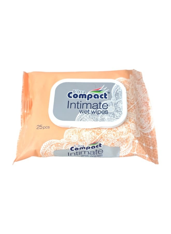 Intimate Wet Wipes 25pcs