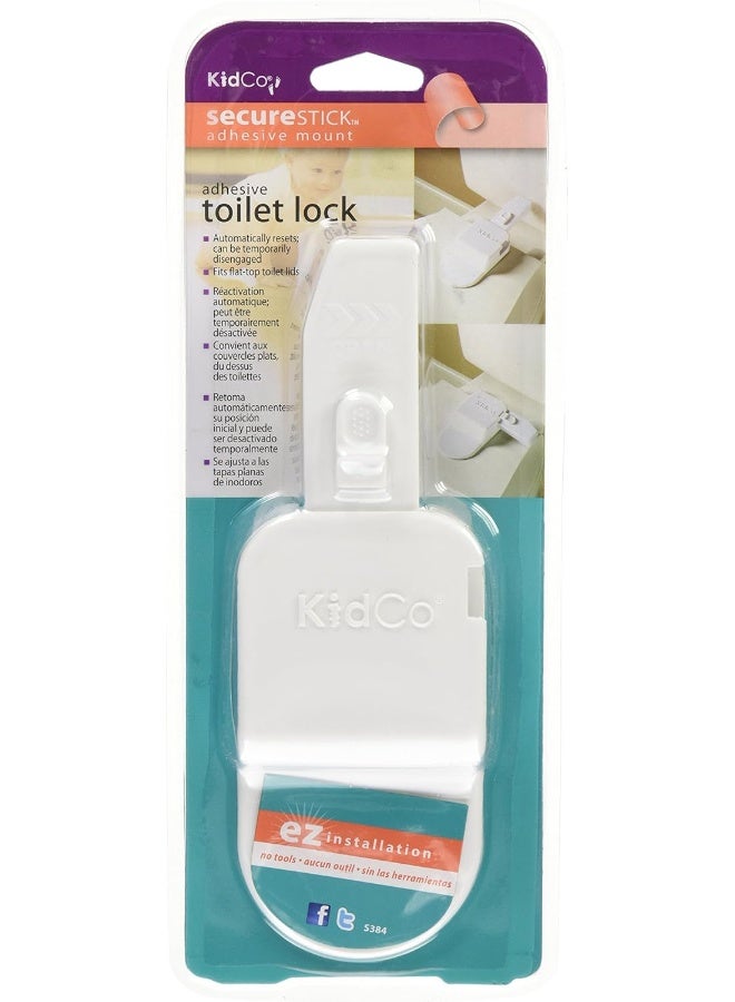 KidCo Adhesive Mount Toilet Lock - Image 4