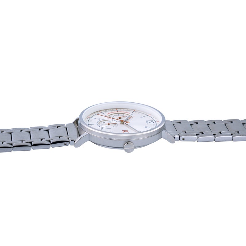 PIERRE CARDIN CBN.3026 MEN'S TIMEPIECE - LUXURIOUS SILVER STAINLESS STEEL WITH WHITEDIAL - Image 4