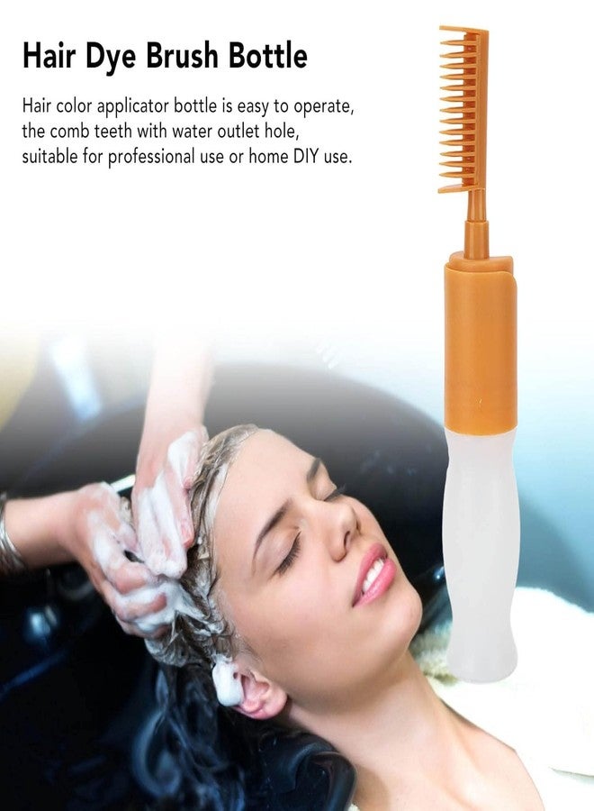 Luxiv Oil Applicator with Comb Hair Color Oiling Bottle, 110ml Root Comb Applicator Bottle Safe Root Comb Squeeze Applicator Bottles With Dots For Hair Coloring, Dye Hair, Oiling Care - Image 5
