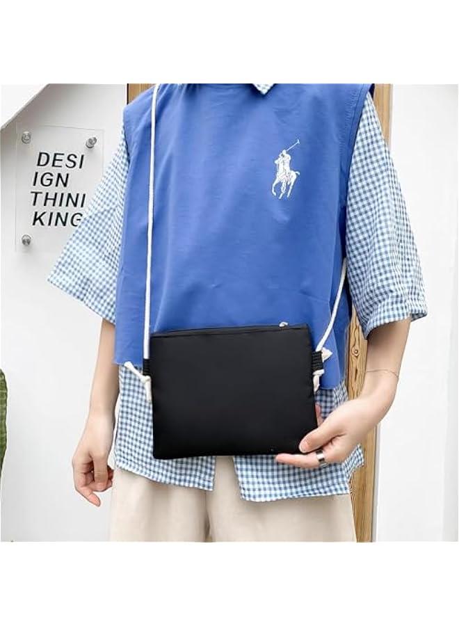 هوكور LukRosey Backpack Fashion Large Capacity 5-Piece Backpack Set with Small Cell Phone Purse,handbag,Receive Bag,Pencil Box - Image 3