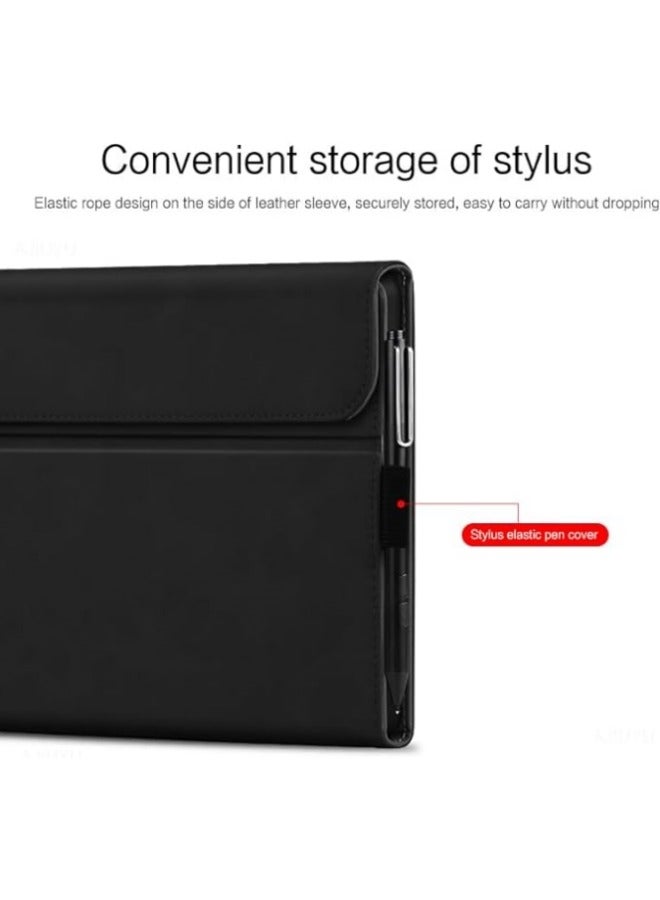 Case Compatible with Surface Pro 9 with Soft TPU Case Compatible with Signature Keyboard Cover PU Leather Protective Shell - Image 3