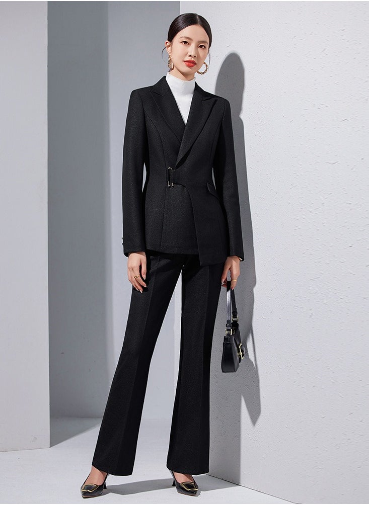 KUYING New Fashionable Women's Slim Fit Suit Set  - Image 1
