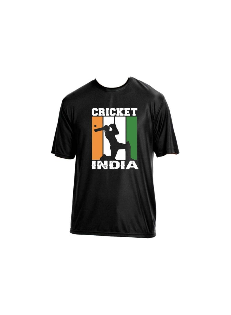 India Jersey Dry-Fit T-Shirt for Adults - Ideal for Sports, Workouts, and Everyday Wear - Comfortable and Stylish Unisex Design - Image 4