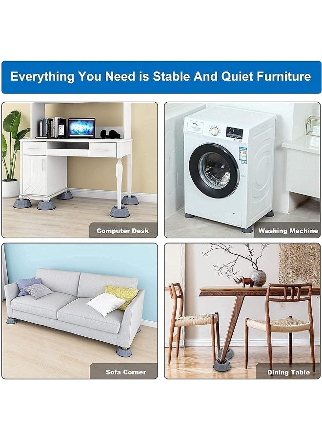 Anti Vibration Pads for Universal Washing Machine Universal Foot Pad Base - Image 3