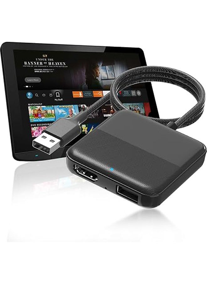 General HDMl Multimedia Adapter for Car with Factory Cable, TV Adapter for Fire TV Stick/Game Console/Screen Launcher/DVD/Set Top Box, 2.4 GHz WiFi, Plug & Play  - Image 1