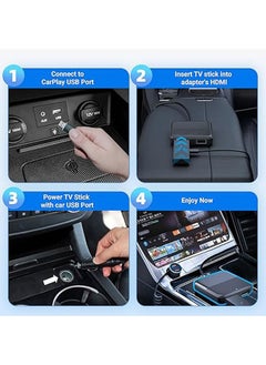 General HDMl Multimedia Adapter for Car with Factory Cable, TV Adapter for Fire TV Stick/Game Console/Screen Launcher/DVD/Set Top Box, 2.4 GHz WiFi, Plug & Play  - Image 4