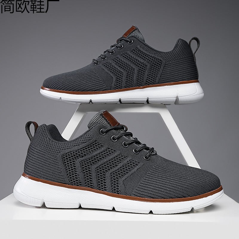 Men's Breathable Mesh Casual Loafer Shoes - Image 1