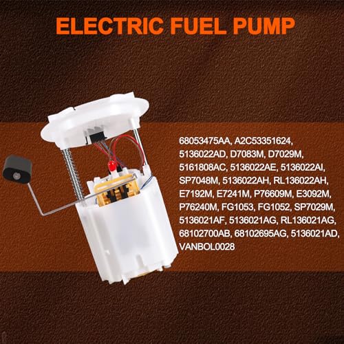 STZJAYE Electric Fuel Pump Module Assembly Automotive Replacement Compatible with Dodge for Charger 2006-2016 for Chrysler 300 2005-2017, for Challenger 2005-2015, for Magnum 2005-2008 E7192M - Image 2