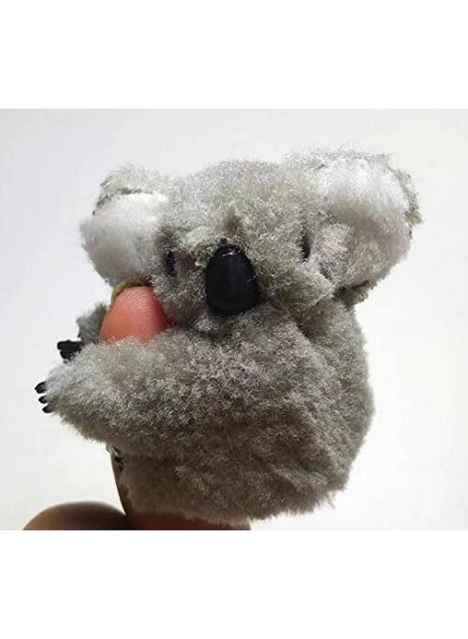 CRIZAN 2Pcs Brown Grey Plush Koala Sisters Best Friends Cute Hair Jaw Clips Non Slip Simple Irregular Hair Clamps Fashion Claw Clips Hair Accessories For Girls Kids - Image 5