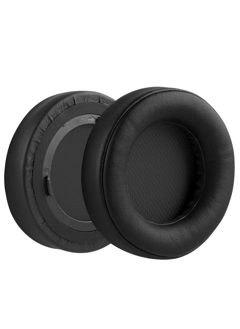Generic 1 Pair Earpads for Virtuoso XT / Virtuoso RGB Headset - Replacement Ear Cushion Integrated Plastic Buckle Cover Earmuffs Compatible with Corsair Virtuoso RGB Wireless SE Gaming Headset (Black)  - Image 3