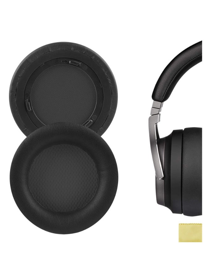 Generic 1 Pair Earpads for Virtuoso XT / Virtuoso RGB Headset - Replacement Ear Cushion Integrated Plastic Buckle Cover Earmuffs Compatible with Corsair Virtuoso RGB Wireless SE Gaming Headset (Black)  - Image 1