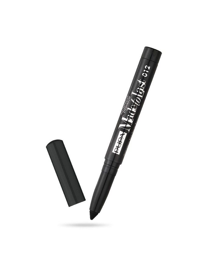 PUPA Milano Made To Last Waterproof Eyeshadow Long Wear Pigmented Cream Shadow Stick Smudge Proof Easy Blending Formula Satin Pearl and Metallic Shades 012 Extra Black 0049 oz - Image 2