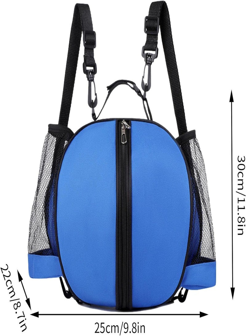 GGOOT Soccer Bag Kids | Gym Backpack for Women | Volleyball Bag Adjustable Shoulder Strap Soccer Bags 2 Side Mesh Pockets Ball Bag Football Softball Carrier Holder - Image 4