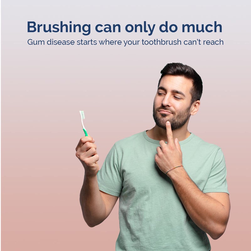 Proxysoft Dental Floss for Bridges and Implants 2 Packs - Floss Threaders for Bridges, Dental Implants, Braces with Extra-Thick Proxy Brush for Optimal Oral Hygiene -Teeth Bridge and Implant Cleaners - Image 4