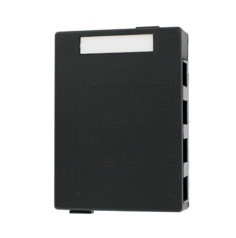 Leviton QuickPort Surface Mount Housing, 4-Port, 41089-4EP, Black - Image 2
