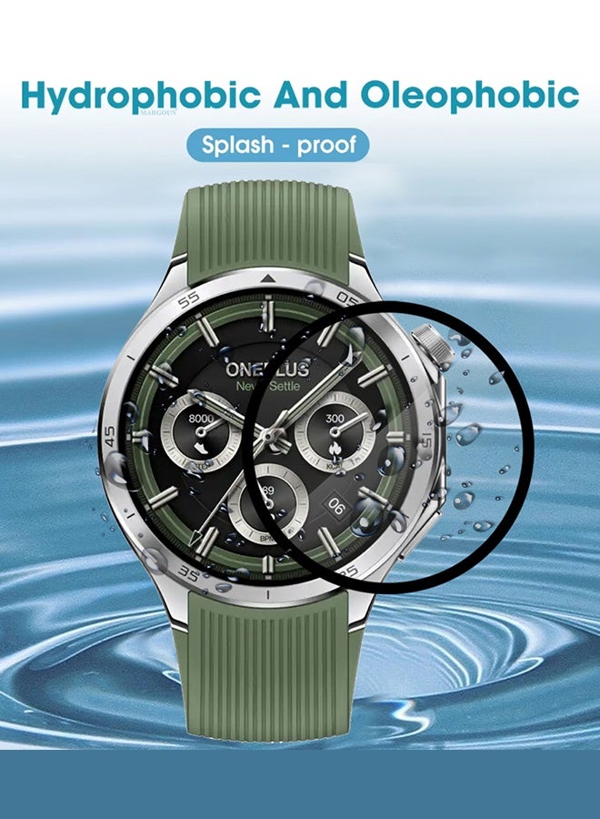 CATANES 2 Pieces Screen Protector for OnePlus Watch 3 - Thin Acrylic Display Protection Film - Image 4