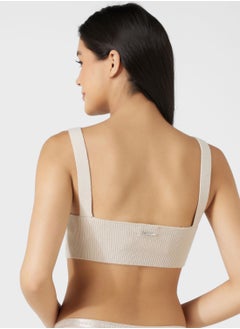 CALVIN KLEIN Strappy Ribbed Bra  - Image 3