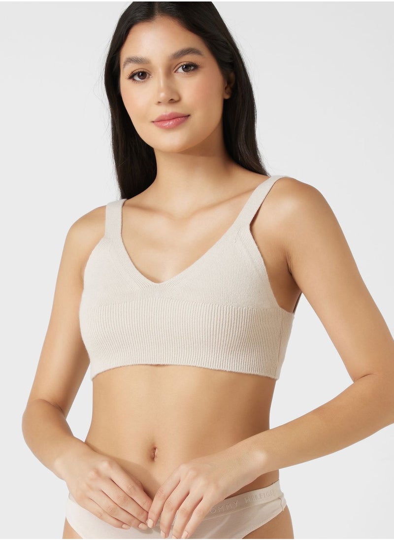 CALVIN KLEIN Strappy Ribbed Bra  - Image 4