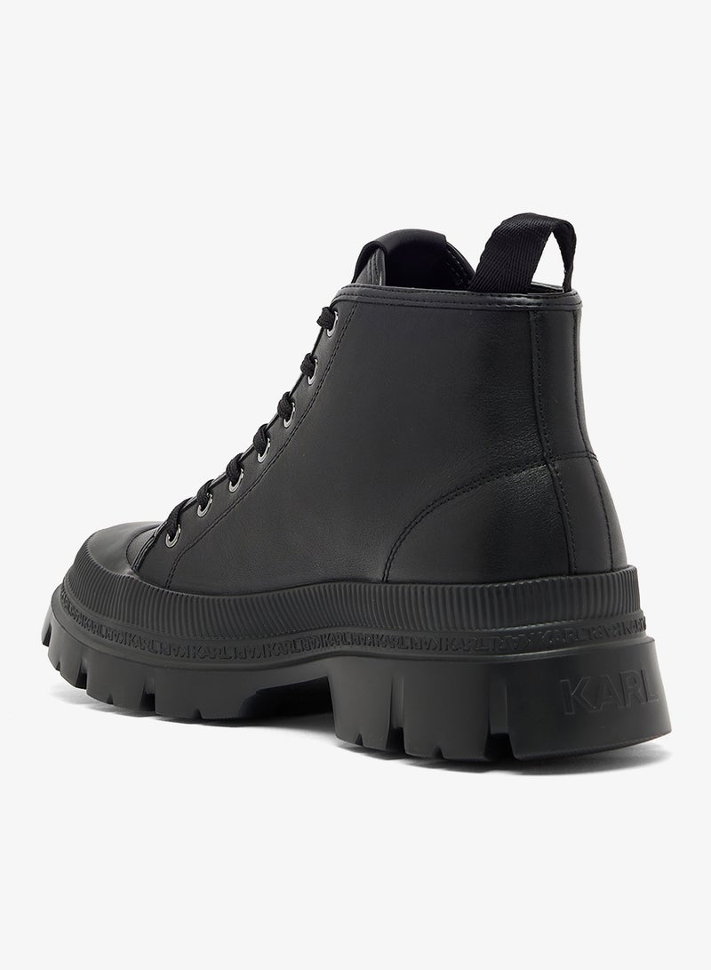 كارل لاغرفيلد بوت ترِكا ميزون للكاحل - Image 3