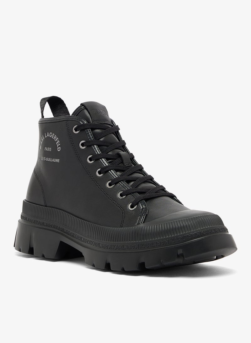 كارل لاغرفيلد بوت ترِكا ميزون للكاحل - Image 2